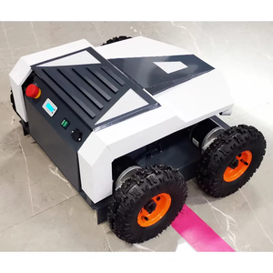 Tondeuse à gazon électrique télécommandée 2-en-1 pour déneigement et désherbage - Product Image 3