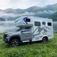 Camping-car hybride hors réseau avec batterie au lithium solaire, camping-car intelligent pour le camping