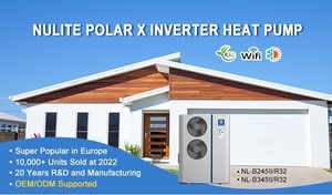 Bomba de Calor Nulite NL-B245/R32 NL-B345/R32 de 8KW con Depósito de Agua de 80L, Bomba de Calor NE-B245/100E - Product Image 5