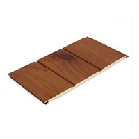 Panneau sandwich métallique imperméable personnalisable pour les projets de décoration murale extérieure des bâtiments commerciaux