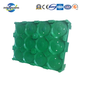 Palette en plastique Zhiyuancheng HDPE de style européen à entrée simple et à 4 voies pour le stockage de bouteilles d'eau de 5 gallons - Product Image 5