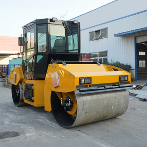 पेशेवर सड़क रोलर कॉम्पैक्टर उन्नत मिनी रोड रोलर टिकाऊ डबल ड्रम कंपन सड़क रोलर चिकनी सतह फिनिश - Product Image 3