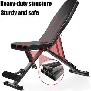 Panca Pesi Pieghevole a Chiusura Rapida Regolabile per Allenamento di Forza - Product Image 4