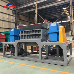 Déchiqueteuse automatique à double arbre-Poignées de cintres en plastique, chutes de cuir et petits éclats de verre - Product Image 4