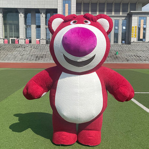 Costume de mascotte de père Noël, cerf, bonhomme de neige, panda de Noël pour adultes-Costume de performance de festival - Product Image 5