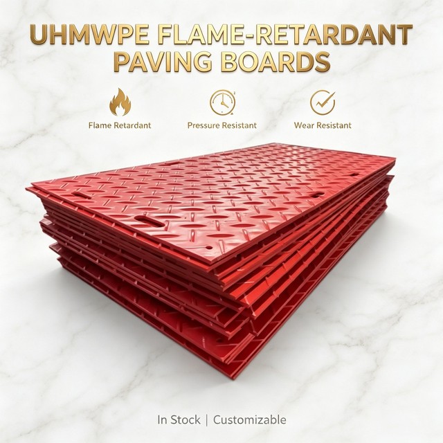 Uhmwpe Fire Resistant Road Plate for Anti Flame Safety Use