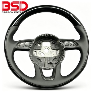 Volant en bois personnalisable pour <span class=keywords><strong>Audi</strong></span> A3 A4 A5 A6 A7 C8 S3 S4 S5 S6 Q3 Q5 Q7 - Product Image 4