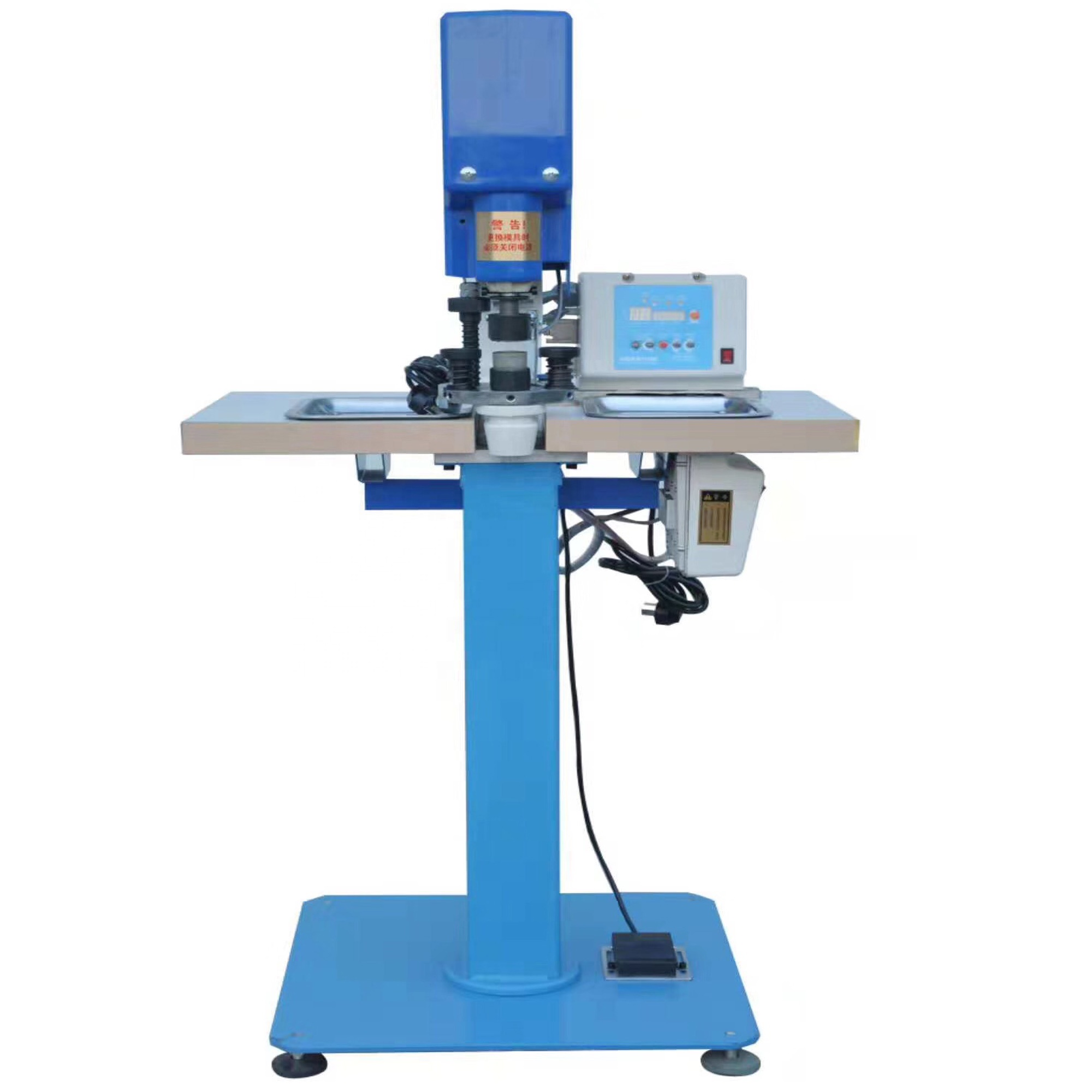 electric button making machine