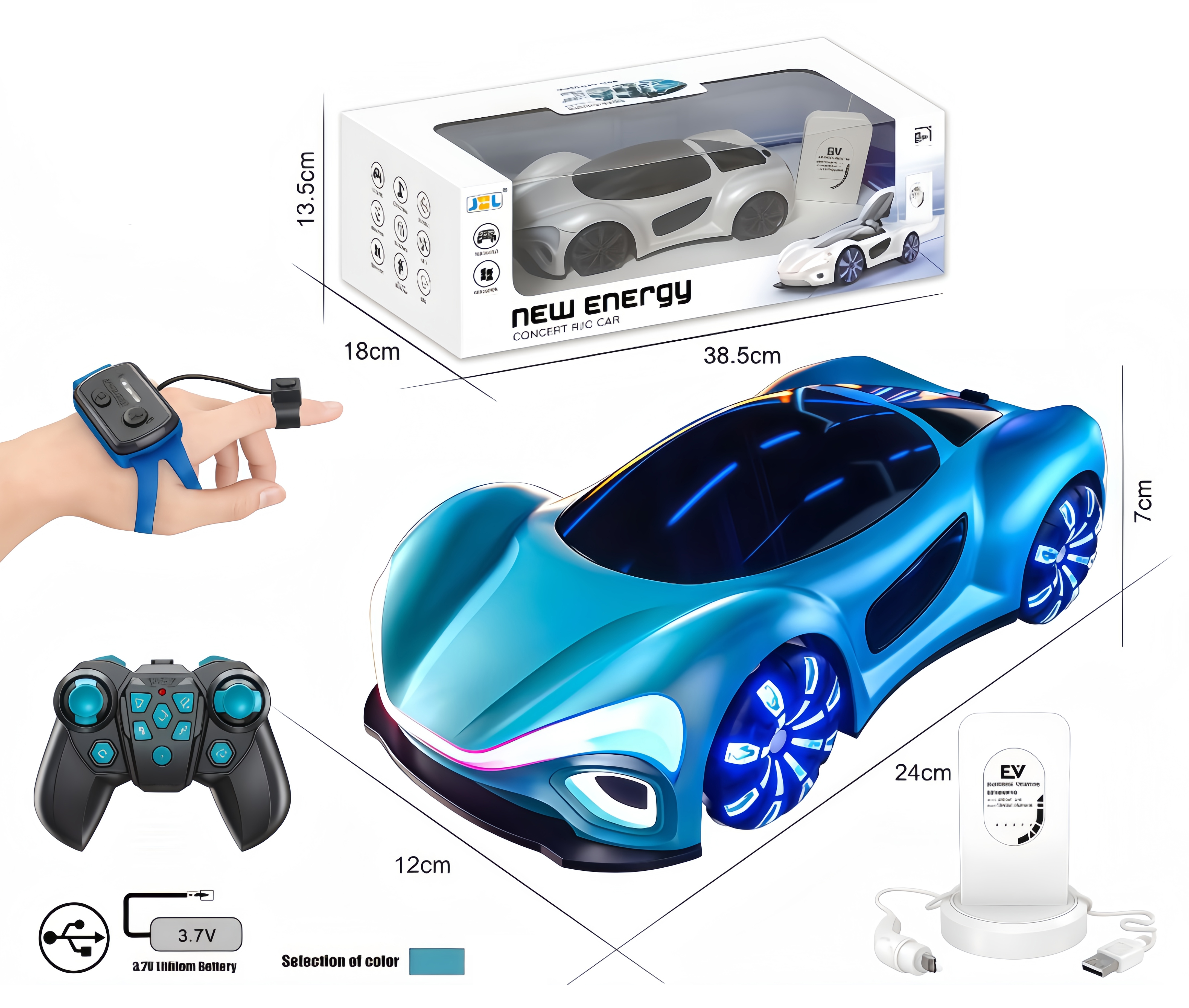 finestra+Blu+controller+orologio+stazione di ricarica