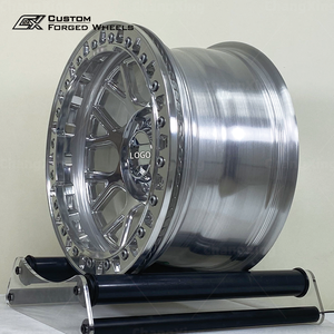 Jantes Beadlock forgées 16x7 17x11 pouces 6x139.7, polies, pour tout-terrain 4x4, Bronco, Land Cruiser, Patrol - Product Image 3