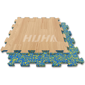 Enfants jouent EVA sol rembourrage Puzzle exercice PVC bois mousse emboîtement tapis carreaux de sol-maison/salle de sport/musée/bibliothèque salon - Product Image 2
