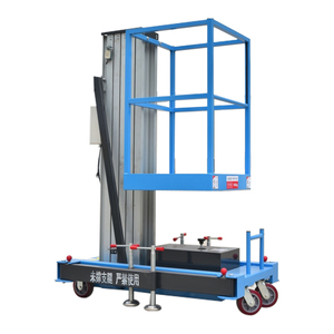 Elevador de Mástil Hidráulico Eléctrico de 4m 6m 8m, Elevador Telescópico Portátil de Aleación de Aluminio en Venta - Product Image 1