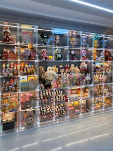 Heavy Duty Metal <strong>Display</strong> <strong>Case</strong> With Lighting | Custom Made Imported Rack | Clear Transparent Shelving Unit For Retail Stores - Product Image 2