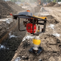 Compacteur vibrant haute fréquence le plus populaire et puissant pour fossés et espaces confinés