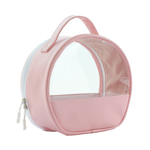 Bolsa de maquillaje con cierre de cremallera para mujer, súper popular, de gran capacidad, portátil, transparente, impermeable, para viaje - Product Image 5