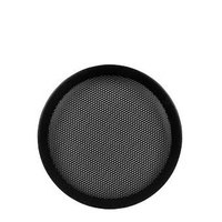 Grille de protection pour haut-parleur en métal perforé sur mesure, en acier inoxydable 304/316, maille galvanisée, revêtement PVC, tissage uni