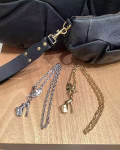 Nouveau Collier Chaîne en Laiton et Bambou pour Femmes, Design Original, Polyvalent, Unisexe, Chaîne de Pull - Product Image 6