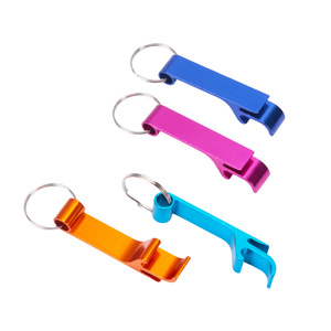 Mini outils de poche en métal personnalisés et portables ouvre-bouteille <span class=keywords><strong>porte</strong></span>-clés en aluminium ouvre-bouteille de bière - Product Image 6