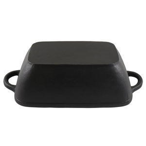 Casserole <span class=keywords><strong>rectangulaire</strong></span> <span class=keywords><strong>en</strong></span> <span class=keywords><strong>fonte</strong></span> pré-assaisonnée 2-<span class=keywords><strong>en</strong></span>-1 avec deux poignées pour une cuisson polyvalente - Product Image 5