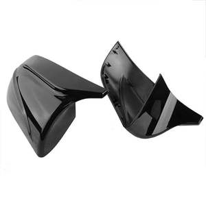 Carcasa de Espejo Retrovisor para Tesla Model 3, Forma de Cuerno, Cubierta de ABS, Fibra de Carbono, Negro Brillante, 2017-2023, OEM 109229001D 109229201D - Product Image 5