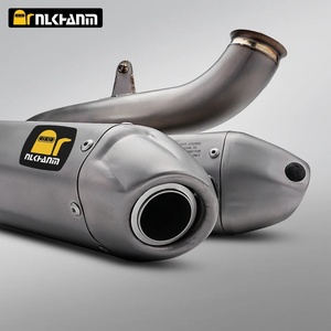Système d'échappement de moto NlkHanm Duca V4 S/R en titane intégral AK Bottom Dual pour V4/V4S/V4R 2025 - Chine continentale - Product Image 3