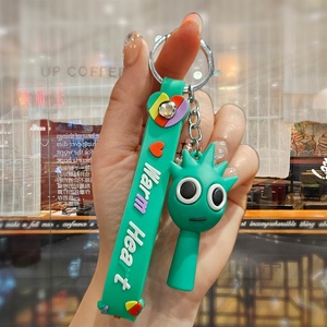 2025 Hot Selling Rhythm Box Keychain, Weird Abstract Bag Puppet Car Keychain, <b>Game</b>-related Dolls, Small Pendants - Product Image 4