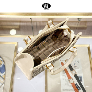 Sac à main vintage orné <span class=keywords><strong>de</strong></span> broderies, style artistique <span class=keywords><strong>Toile</strong></span> <span class=keywords><strong>de</strong></span> <span class=keywords><strong>Jouy</strong></span>, sac fourre-tout <span class=keywords><strong>de</strong></span> créateur avec poignée supérieure, sac à bandoulière pour femme - Product Image 4