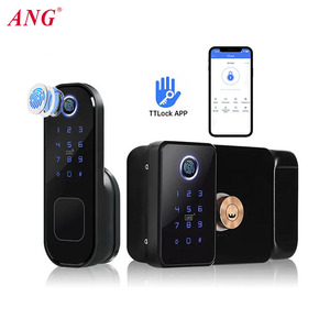TTlock Haute Sécurité Double Face Empreinte Digitale Mot de Passe Serrure Intelligente Bois et Acier Porte pour Maison Hôtels WiFi Connecté Clé en Aluminium - Product Image 2