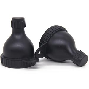 200ml 70g en plastique noir entonnoir bouteille d'eau de protéine supplément entonnoir avec porte-clés - Product Image 4
