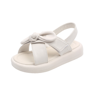 Sandales pour filles à semelles souples, sandales de plage pour enfants avec nœud - Product Image 6