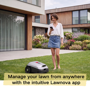 Lawnova Robotic Lawn Mower Boundaryless Robot Lawn Mower NRTK Robot Lawn Mower Smart Lawn Mower Robot Zero Turn <strong>Automower</strong> - Product Image 6