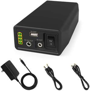 Lifepo4バッテリーサイクル12V6Ah6.5Ahリチウムポータブルバッテリー<span class=keywords><strong>CPAP</strong></span>バッテリー用LEDライトバー製品 - Product Image 1