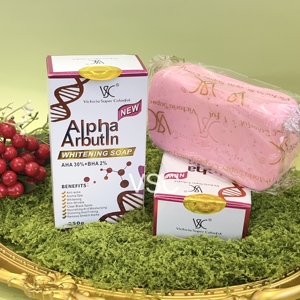 New Alpha Arbutin Xà Phòng 250G Sáng Phát Sáng Tắm Da Tẩy Trắng Làm Trắng Cơ Thể Rửa Collagen Xà Phòng - Product Image 2