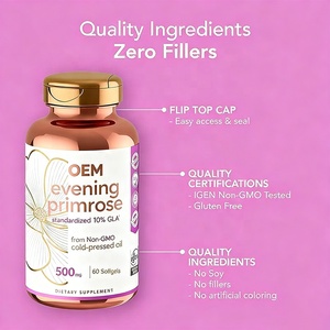 OEM ODM Capsule di Olio di Enotera 1000mg Acido Gamma Linolenico per <span class=keywords><strong>la</strong></span> Salute e <span class=keywords><strong>la</strong></span> Cura della Pelle delle Donne - Product Image 5