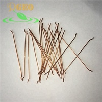 Extremo enganchado de fibra de acero, refuerzo de hormigón, 304 fibra de acero, precio