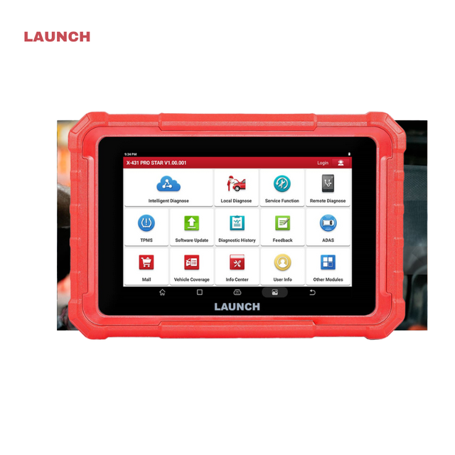 Latest Version Scan Tools for Automotive Diagnostics Obd2 Ecu Coding LAUNCH PRO STAR for 12v Car Repair