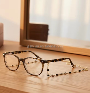 Chaînes de <span class=keywords><strong>lunettes</strong></span> de soleil et de masques en métal antidérapantes de 75 cm <span class=keywords><strong>pour</strong></span> femmes, avec perles, accessoire de mode et bijou <span class=keywords><strong>pour</strong></span> <span class=keywords><strong>lunettes</strong></span> - Product Image 2