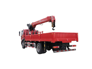 شاحنة فوتون 4x2 مزودة برافعة |   رافعة هيدروليكية تلسكوبية بحمولة 8 أطنان للإنشاءات - Product Image 2