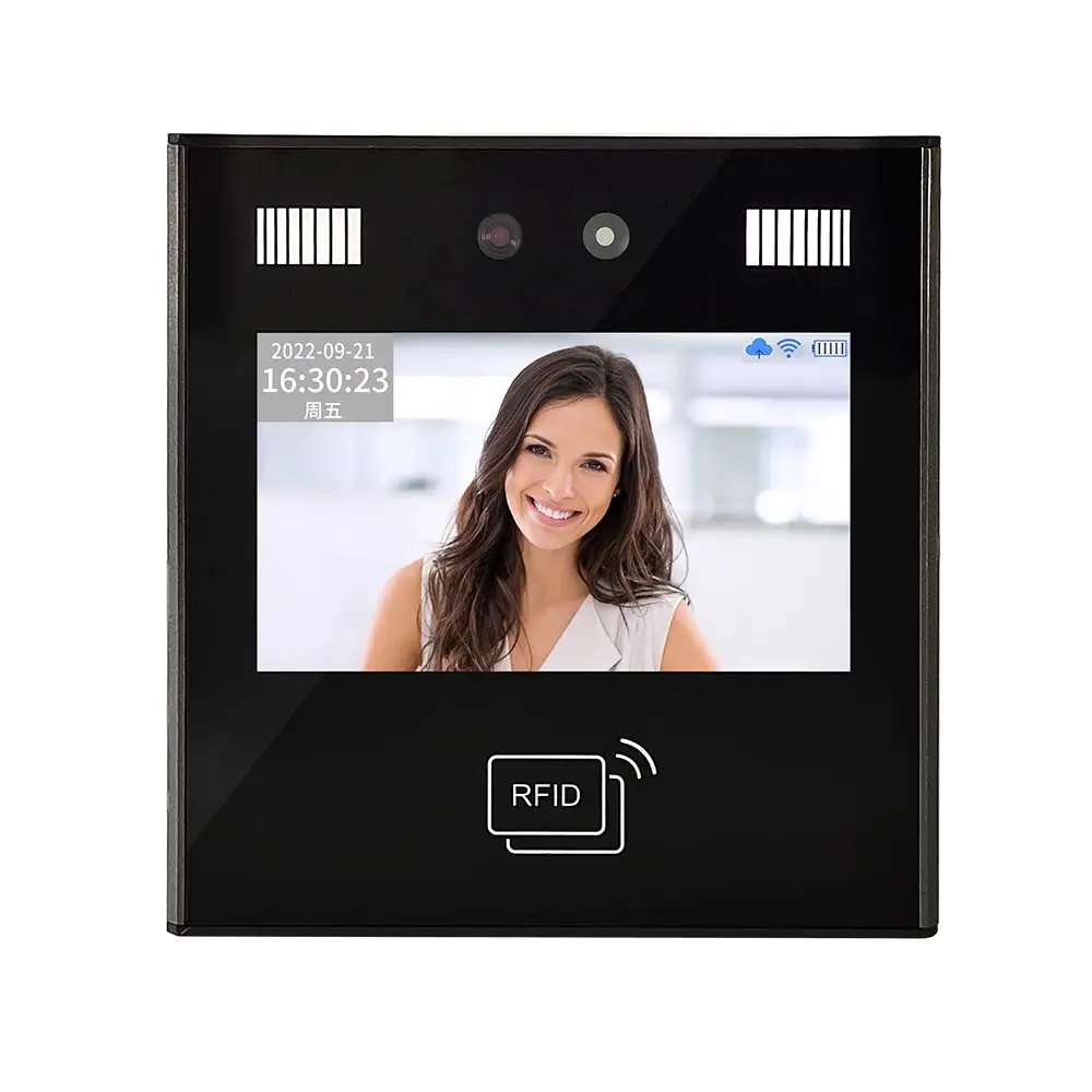 웹 기반 클라우드 휴대용 핑거 프린트 출석기 생체 인식 펀치 카드 시간 출석 시스템 얼굴 인식 시간 시계