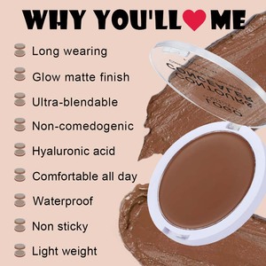 Correttore di contorno con etichetta privata per trucco cremoso leggero correttore a copertura completa di lunga durata - Product Image 4