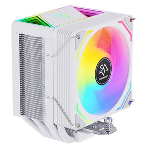 Pupazzo di neve RGB 120mm LED ventilatore 6 tubi di calore in rame <span class=keywords><strong>CPU</strong></span> Cooler Multi-colore luce efficace di raffreddamento per il gioco PC <span class=keywords><strong>Computer</strong></span> costruire - Product Image 1