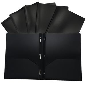 Porte-documents A4 personnalisé en PP avec 2 pochettes et crochets pour présentations professionnelles et enregistrements de réunions - Product Image 2