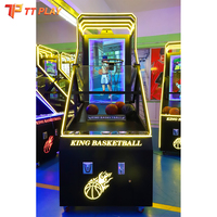 Machine de jeu de basket-ball à monnayeur en métal, grande taille, jeu de tir d'arcade pour adultes, utilisation intérieure/extérieure / WiFi
