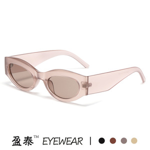 แว่นกันแดดทรงแคทอาย Yingtai Eyewear ป้องกันรังสียูวี 400 กรอบพลาสติก แฟชั่นสำหรับผู้หญิง - Product Image 4