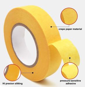 <span class=keywords><strong>Papier</strong></span> de masquage haute viscosité rouleau Jumbo ruban de masquage coloré pour la finition automatique masquage automobile matériel d'art de mariage ruban de bricolage - Product Image 3