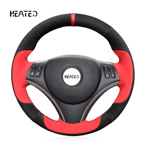 Housse de <span class=keywords><strong>volant</strong></span> pour <span class=keywords><strong>BMW</strong></span> 1, accessoire de voiture, <span class=keywords><strong>BMW</strong></span> série E81, E82, <span class=keywords><strong>E87</strong></span>, E88, série 3, E90, E91, E92, E93, prix de gros - Product Image 4