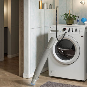 Tam otomatik çamaşır makinesi tahliye hortumu 1.2m genişletilmiş su çıkışı teleskopik hortum ekstra kalın kısa enjeksiyon kalıplı HB002 - Product Image 2
