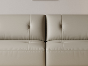 Divano Moderno in Vera Pelle Personalizzabile, Stile Minimalista Italiano per Arredamento di Lusso e Villa - Product Image 4