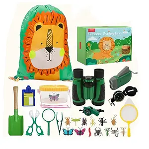 27 pcs Esplorazione All'aperto Set-Perfetto 3-12 Anni di Età Giocattoli ragazzo e Giocattoli Della Ragazza-Kids Adventure Pack Miglior Giocattolo Educativo