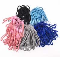 Lanières courtes en nylon personnalisées, écologiques et colorées, pour la promotion en gros, avec support USB, pour téléphone, haut-parleur ou bâton lumineux
